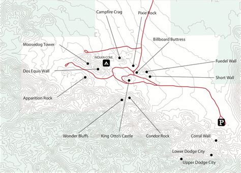 indian cove campground map - Else Switzer