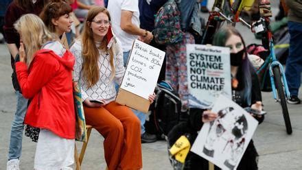 Los jóvenes lideran la lucha en la calle contra el cambio climático