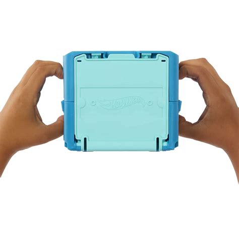 Mattel Hot Wheels Track Ice Themed Building Pieces In A Modular And Stackable