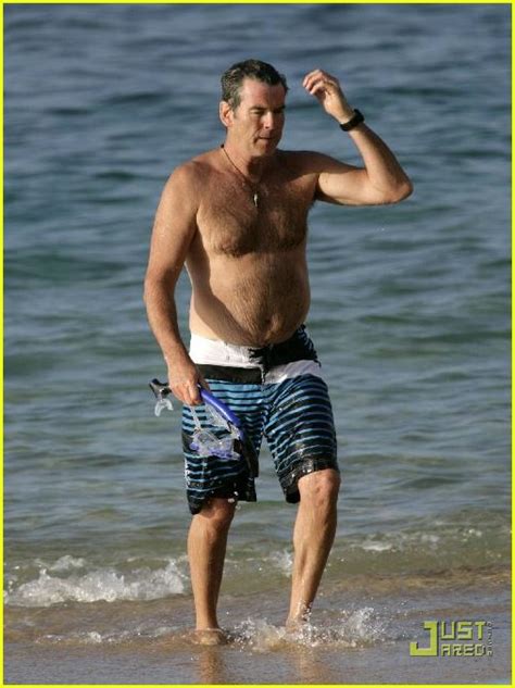 Pierce Brosnan Is Shirtless Wife In Bikini Photo Photos