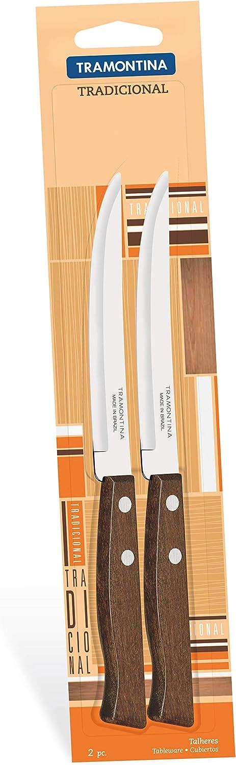 Tramontina Tradicional Pieces Inches Steak Knife Set With Plain