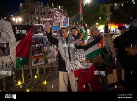 Demonstration Against Israel Massacre Of Palestinian People In Gaza