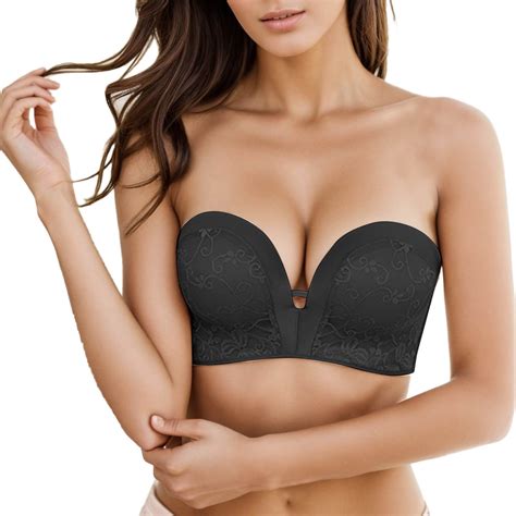 Ramiter Lingerie For Women Sexy Naughty Wireless Push Up Bra Bras For