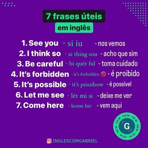 Teacher Gabriel prof Inglês on Instagram segue