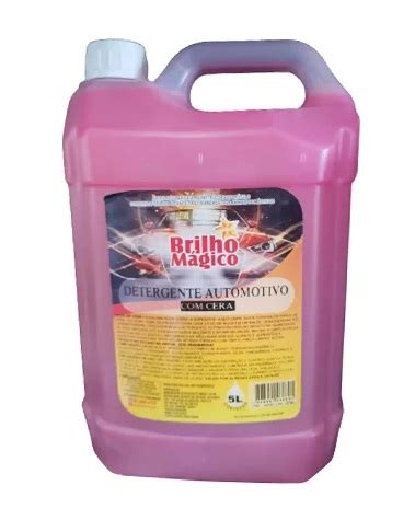 Detergente Automotivo Brilho Magico Cera 5 Lt Produtos De Limpeza