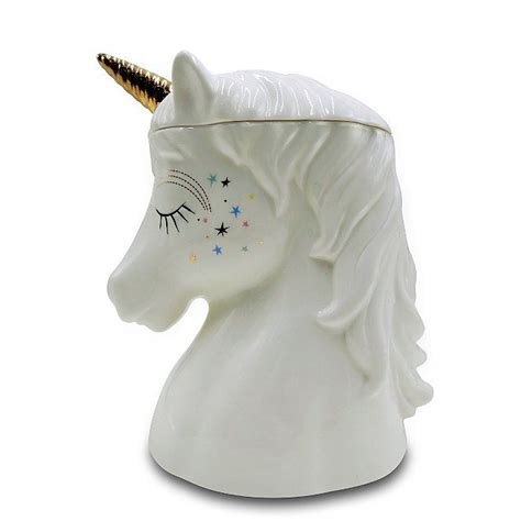 Unicorn Shaped Cookie Jar Home And Garden George Einhorn