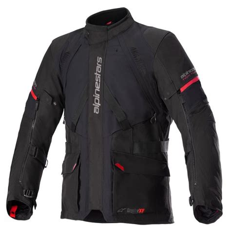 Alpinestars Monteira Drystar Xf Man Jacket Black Bright Red Mg