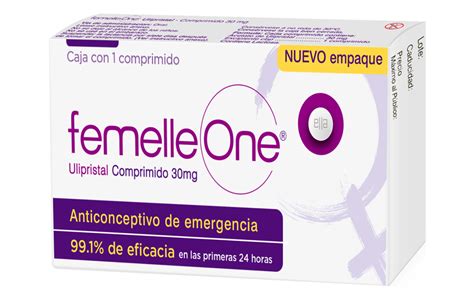 Descubre la pastilla del día siguiente Femelle One