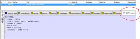 Bibtex source in JabRef - TeX - LaTeX Stack Exchange