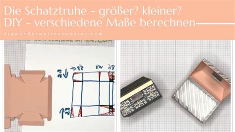 DIY Schatztruhe umrechnen System verstehen Schritt für Schritt