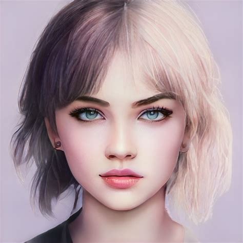 Artbreeder Digital Portrait Art Digital Art Girl Character Inspiration Character Art Style