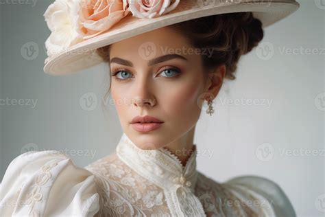 beautiful woman with long hair and makeup 44834313 Stock Photo at Vecteezy