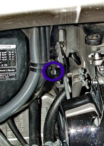 Gl1200 Idle Adjustment Screw Location Steve Saunders Goldwing Forums