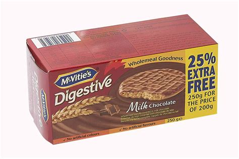 Mcvities Digestive Milk Chocbiscuit 250