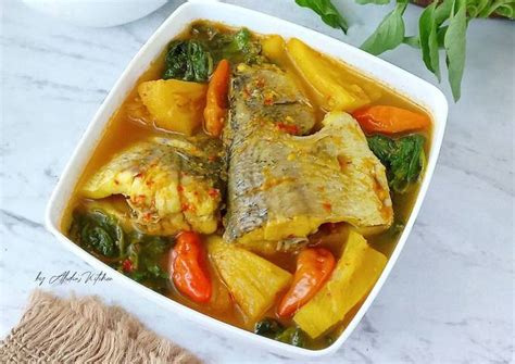 Resep Lempah Kuning Ikan Kakap Oleh Vey Alodia S Kitchen Cookpad