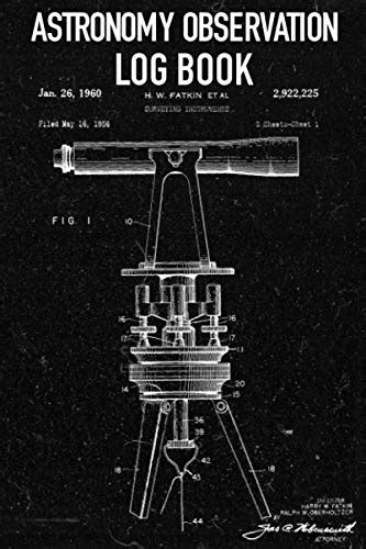 Astronomy Observation Logbook Surveying Instruments Journal To Keep