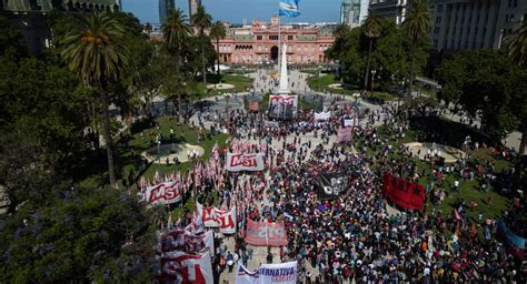 Protestas En Argentina Contra Gobierno De Milei Revista Gestion Colombia