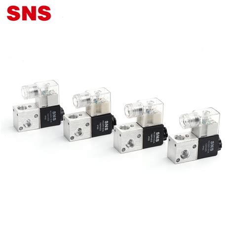 SNS 3V1 Series DC24V Normal Closed Hydraulic Pneumatic 2 Position 3 Way