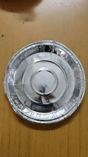 7 Inch Silver Foil Paper Plate At Rs 0 31 Piece Silver Foil Paper