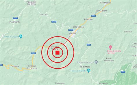 Terremoto Con Epicentro Marradi Coordinamento Volontariato Protezione