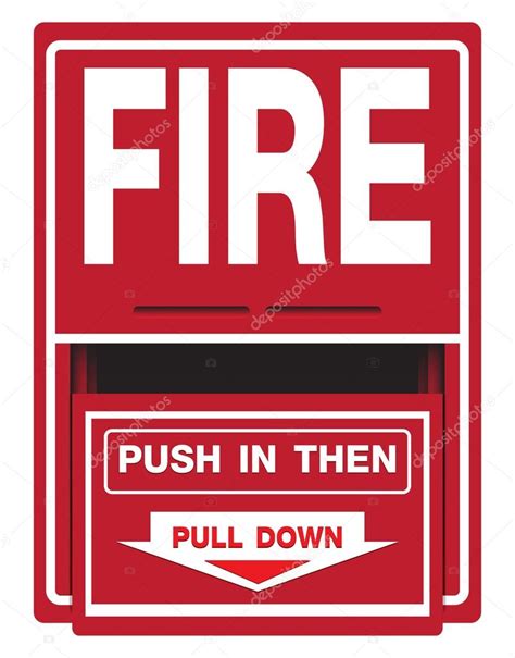 Fire Safety Signs Stock Vector Image by ©sazori #45493833