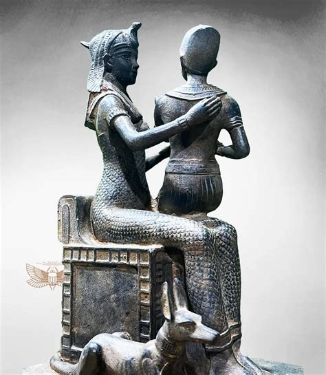 Anubis And Horus Statue