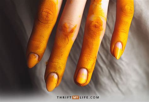 How To Remove Turmeric Stains From Hands And Nails