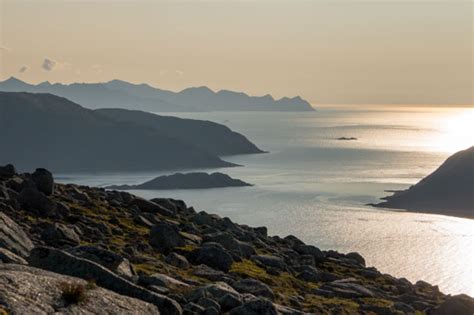 Radtour durch Norwegen entlang der Küste Abschnitt von Botnhamn nach