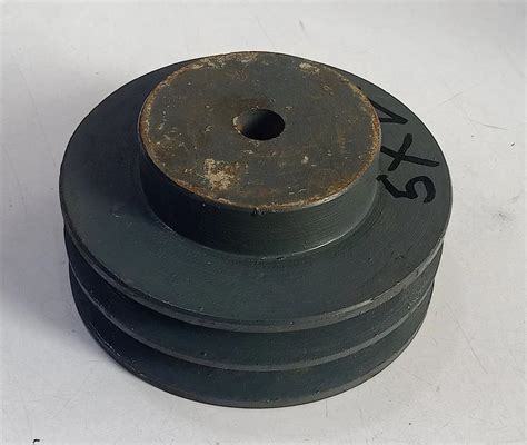 Automotive Pulleys Mild Steel Single Groove V Pulley For Double Beam