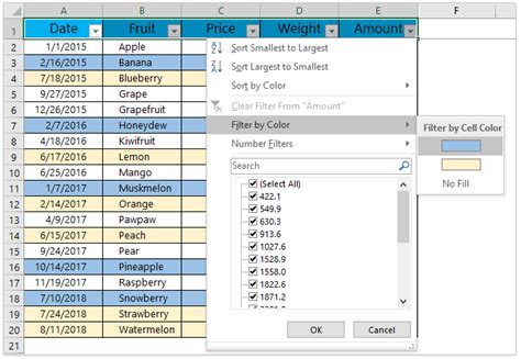 How To Count And Sum Cells Based On Background Color In Excel