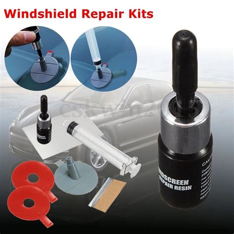 Windscreen Windshield Repair Tool Diy Car Auto Kit Glass For Chip And Crack Ebay