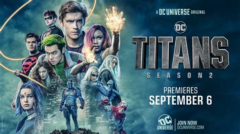 Titans Poster Dc Universe Titans All Episodes