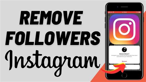 How To Remove Followers On Instagram Ios Android Youtube