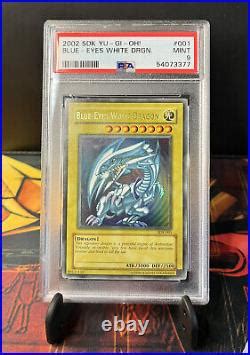 Yu Gi Oh Blue Eyes White Dragon Sdk Ultra Rare Psa Mint