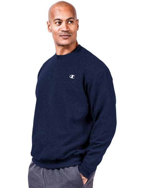 Champion Big And Tall Mens Powerblend Fleece Crew Sweatshirt Up To Size