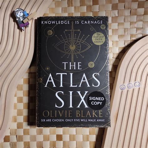 The Atlas Six Olivie Black HB Signed On Carousell