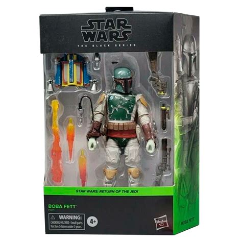 Star Wars The Black Series Deluxe Boba Fett Robot Negro