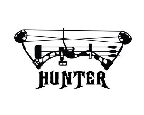 Bow Hunter Vinyl Decal Deer Bow Hunting Sticker Compound