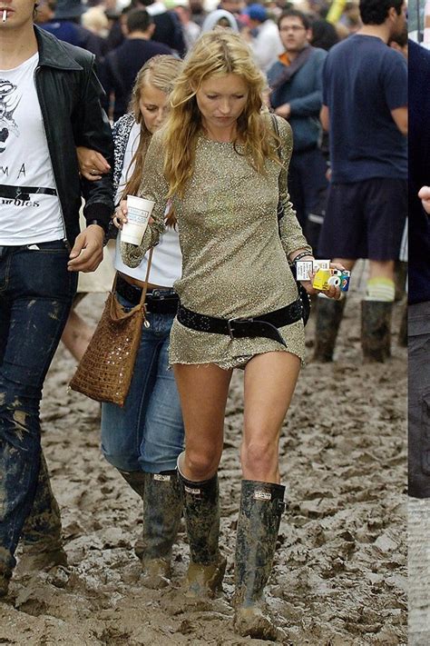 13 Kate Moss Glastonbury Looks That Defined Festival Fashion ...