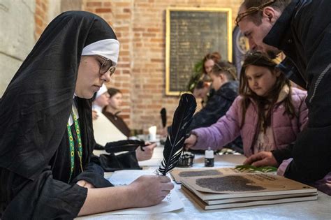 Romerske Soldater Nonner Og Munke P Vandring Kirke Sj Llandske