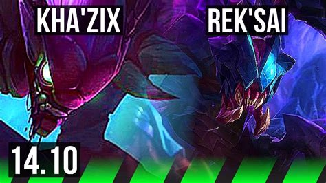 KHA ZIX Vs REK SAI JGL 600 Games 11 5 14 KR Master 14 10