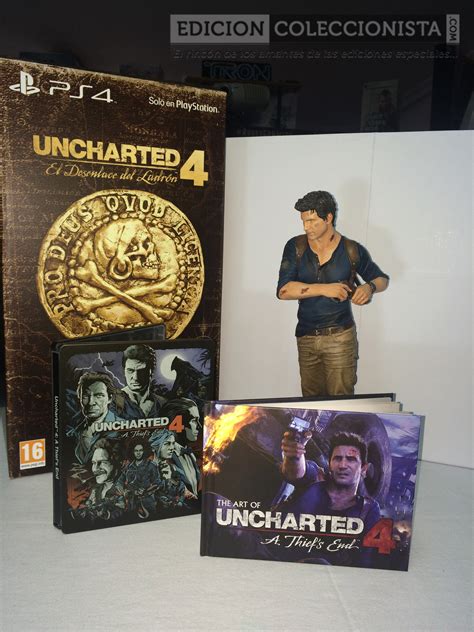 Unboxing de la edición coleccionista de Uncharted 4