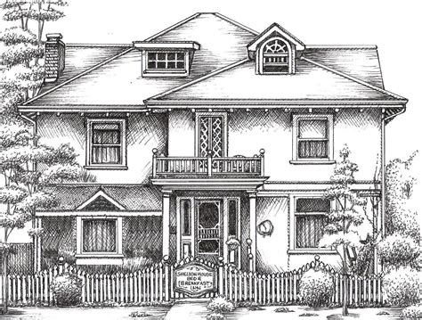 House Drawing Picture Sketch