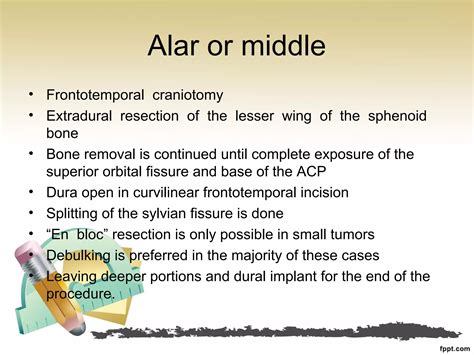 Sch.36 surgical management of sphenoid wing meningioma | PPT