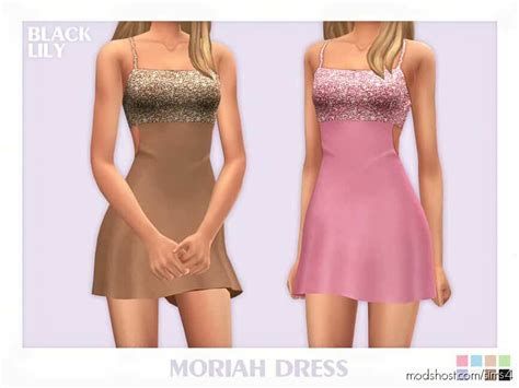 Moriah Dress Sims Clothes Mod Modshost