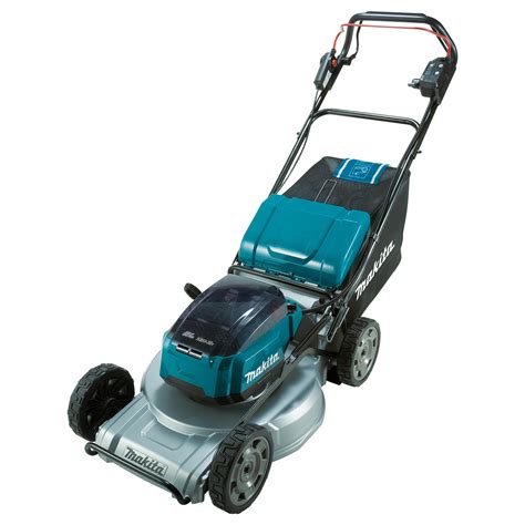 Makita 36V (18Vx2) 534mm (21") Self Propelled Lawn Mower - Aluminium ...