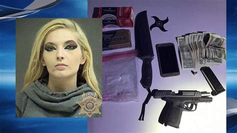 Woman Caught With Meth Weapons During Aloha Traffic Stop