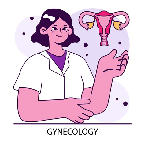 Gynecology, Women's health. Gynecologist study uterus. Human anatomy ...