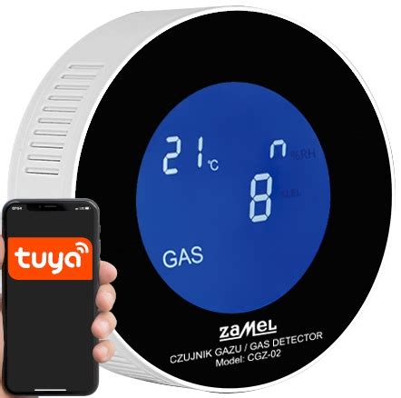 Czujnik Detektor Gazu Lpg Ziemnego Wifi Tuya Smart Cgz Cena