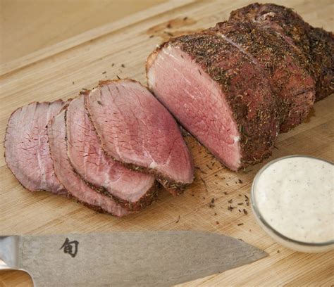 Roast Beef with a Horseradish Cream Sauce